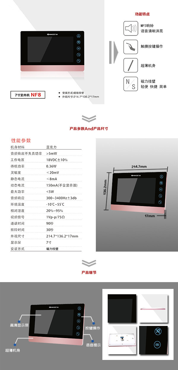 红塔区 楼宇可视室内主机二号